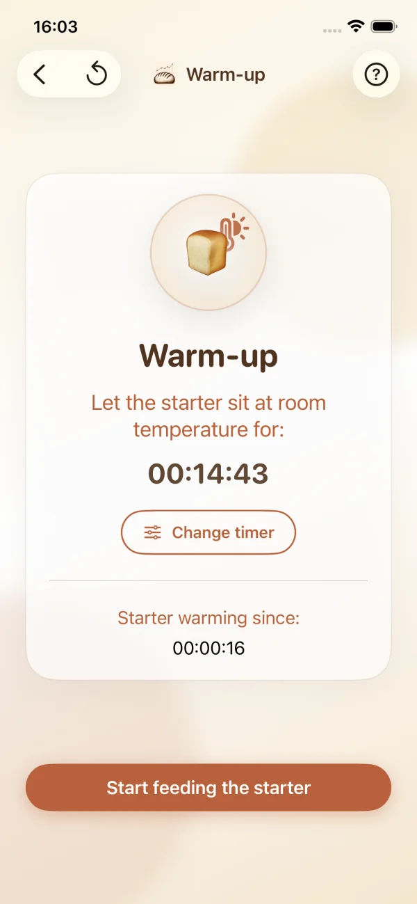 Know when to move on with built-in countdowns and timers.